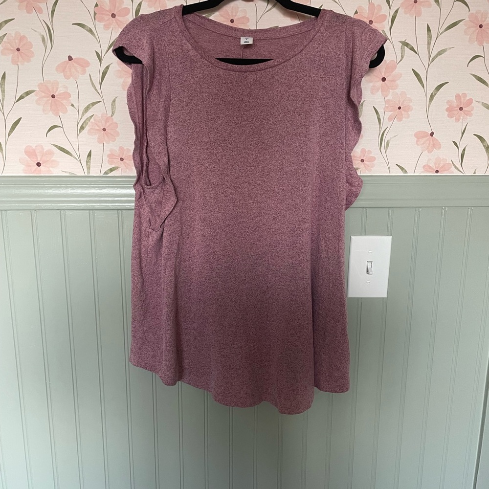 Old Navy Luxe Mauve Top